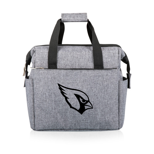 Arizona Cardinals On The Go Lunch Bag Cooler, (Heathered Gray)