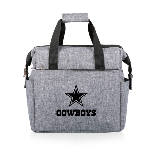 Dallas Cowboys On The Go Lunch Bag Cooler, (Heathered Gray)