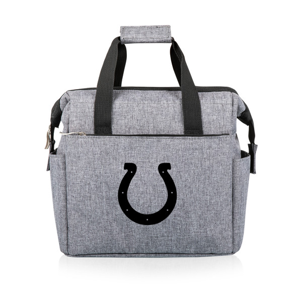 Indianapolis Colts On The Go Lunch Bag Cooler, (Heathered Gray)