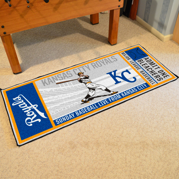 Retro Collection - 1969 Kansas City Royals Ticket Runner