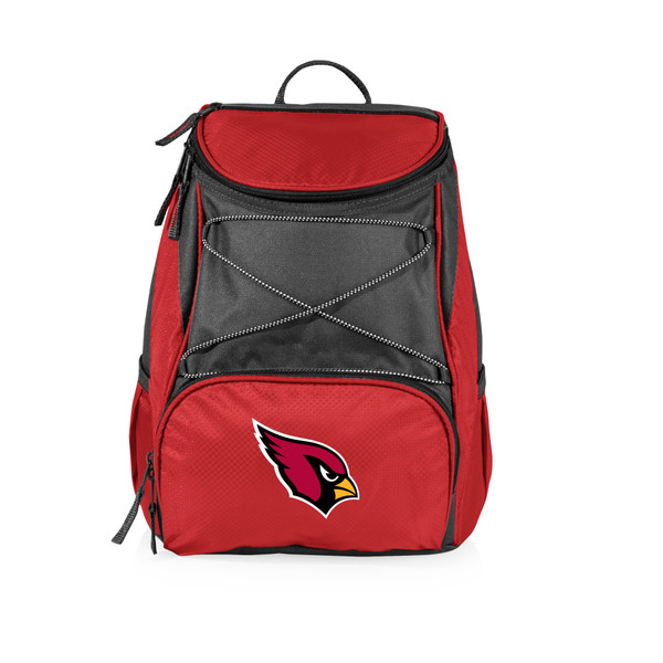 Arizona Cardinals PTX Backpack Cooler, (Red with Gray Accents)