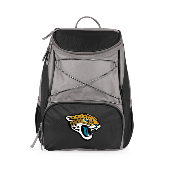 Jacksonville Jaguars PTX Backpack Cooler, (Black with Gray Accents)