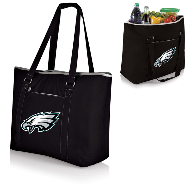 Philadelphia Eagles Tahoe XL Cooler Tote Bag, (Black)