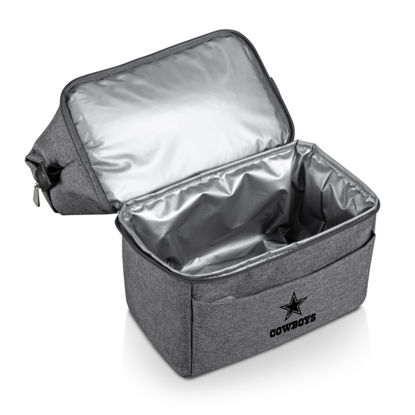 Dallas Cowboys Urban Lunch Bag Cooler, (Gray with Black Accents)