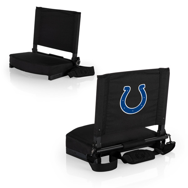 Indianapolis Colts Gridiron Stadium Seat, (Black)