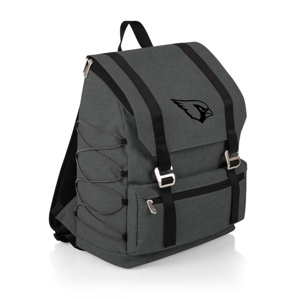 Arizona Cardinals On The Go Traverse Backpack Cooler, (Heathered Gray)