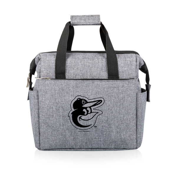 Baltimore Orioles On The Go Lunch Bag Cooler (Heathered Gray)