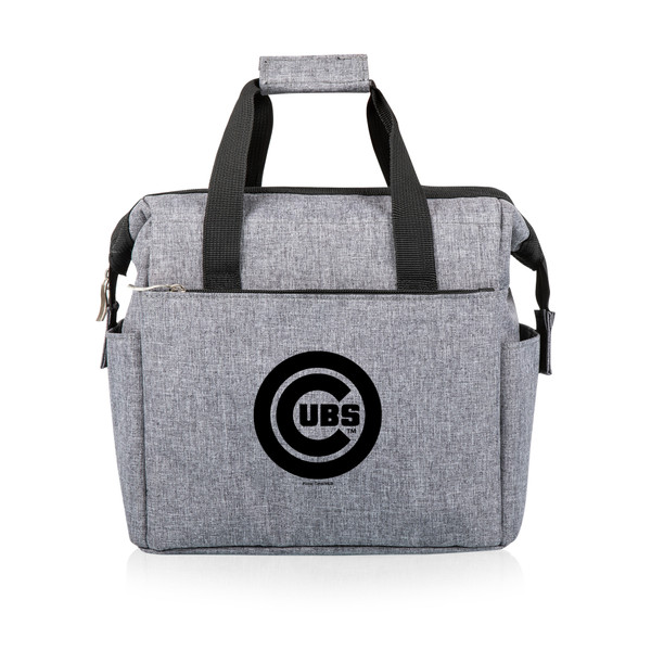 Chicago Cubs On The Go Lunch Bag Cooler (Heathered Gray)