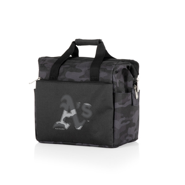 Oakland Athletics On The Go Lunch Bag Cooler (Black Camo)