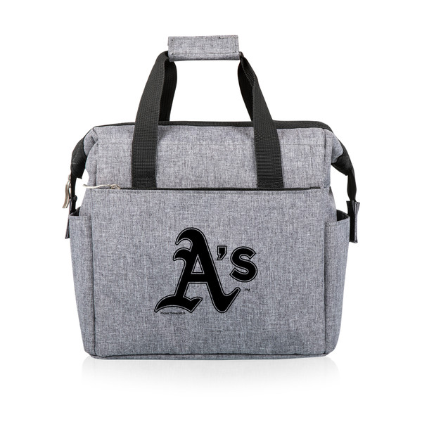 Oakland Athletics On The Go Lunch Bag Cooler (Heathered Gray)