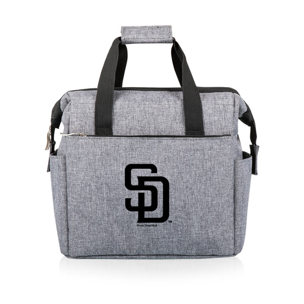 San Diego Padres On The Go Lunch Bag Cooler (Heathered Gray)