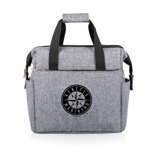 Seattle Mariners On The Go Lunch Bag Cooler (Heathered Gray)