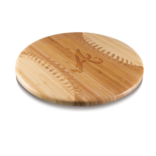 Atlanta Braves Home Run! Baseball Cutting Board & Serving Tray (Parawood)