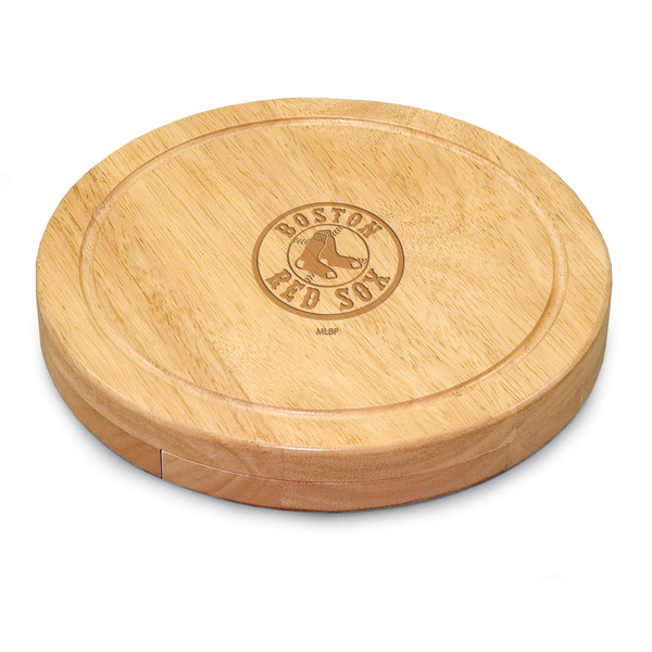 Boston Red Sox Circo Cheese Cutting Board & Tools Set (Parawood)