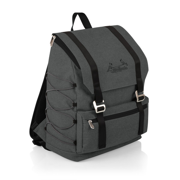 St. Louis Cardinals On The Go Traverse Backpack Cooler (Heathered Gray)