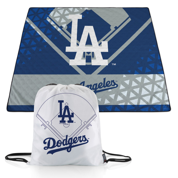 Los Angeles Dodgers Impresa Picnic Blanket (Black & White)