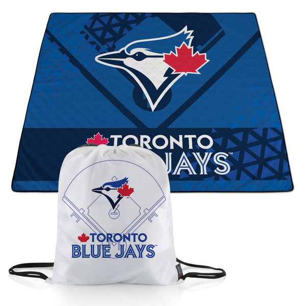 Toronto Blue Jays Impresa Picnic Blanket (Black & White)