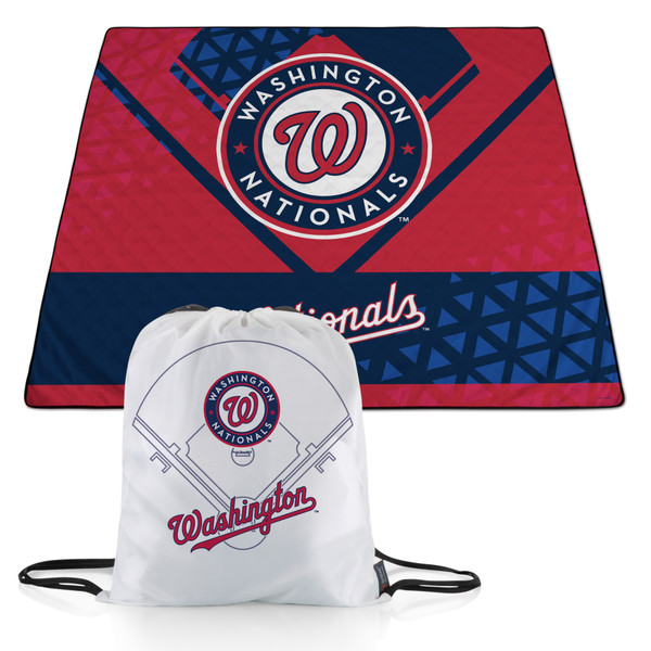 Washington Nationals Impresa Picnic Blanket (Black & White)