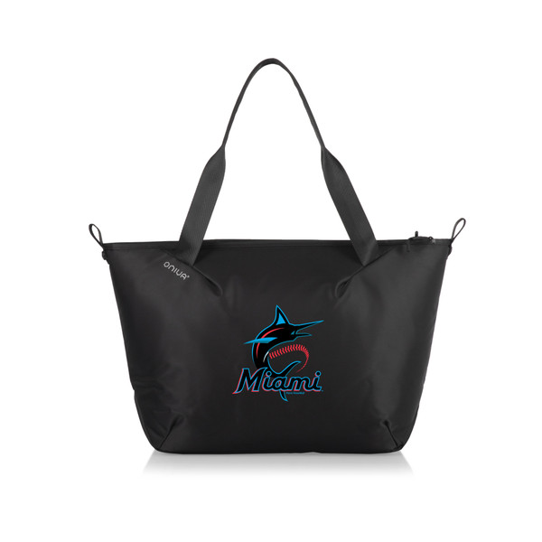 Miami Marlins Tarana Cooler Tote Bag (Carbon Black)