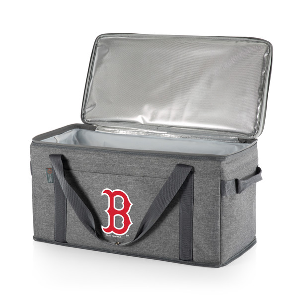 Boston Red Sox 64 Can Collapsible Cooler (Heathered Gray)