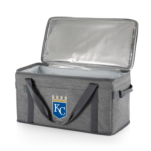 Kansas City Royals 64 Can Collapsible Cooler (Heathered Gray)