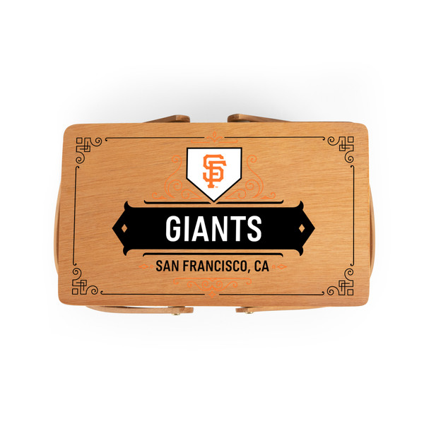 San Francisco Giants Poppy Personal Picnic Basket (Beige)