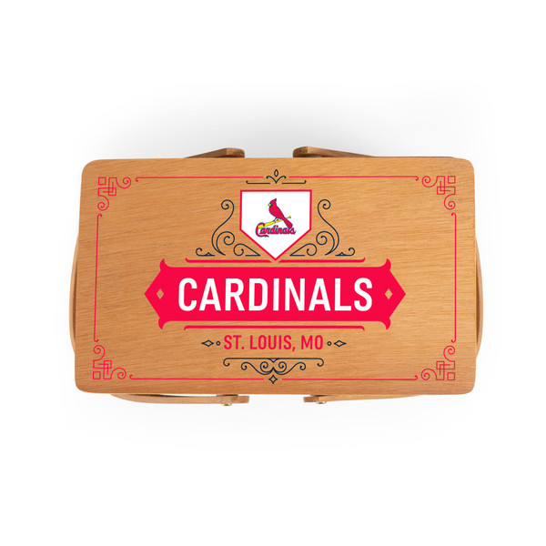 St. Louis Cardinals Poppy Personal Picnic Basket (Beige)