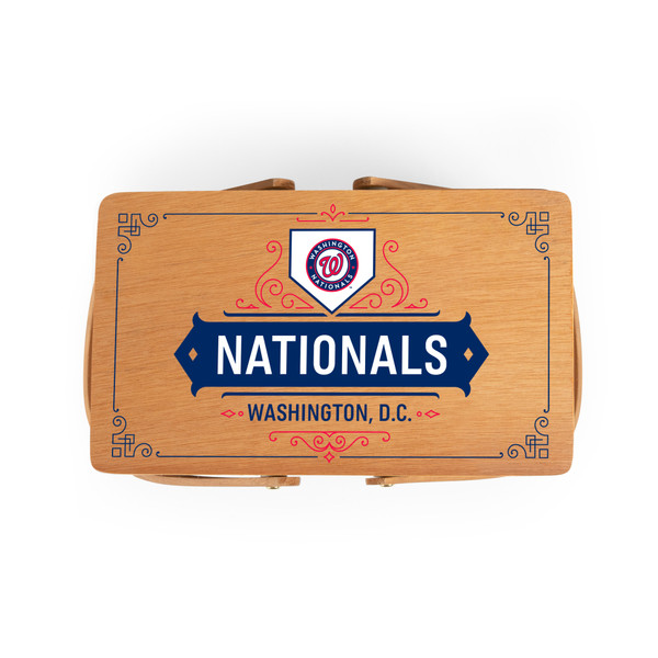 Washington Nationals Poppy Personal Picnic Basket (Beige)