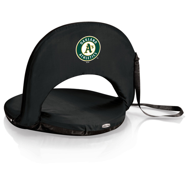 Oakland Athletics Oniva Portable Reclining Seat (Black)