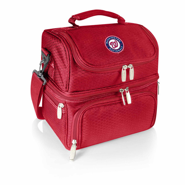 Washington Nationals Pranzo Lunch Bag Cooler with Utensils (Red)