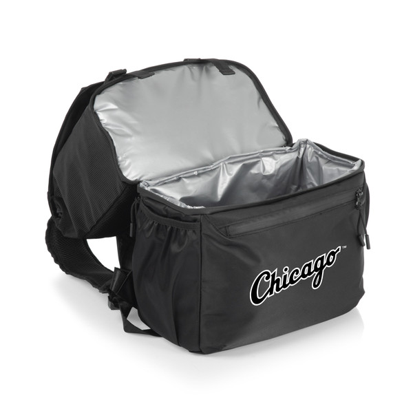 Chicago White Sox Tarana Backpack Cooler (Carbon Black)