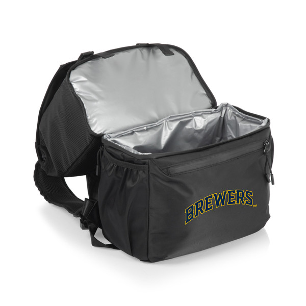 Milwaukee Brewers Tarana Backpack Cooler (Carbon Black)