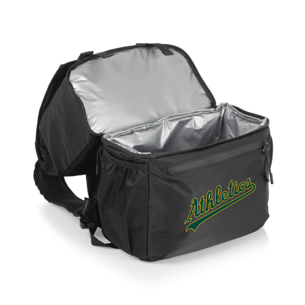 Oakland Athletics Tarana Backpack Cooler (Carbon Black)