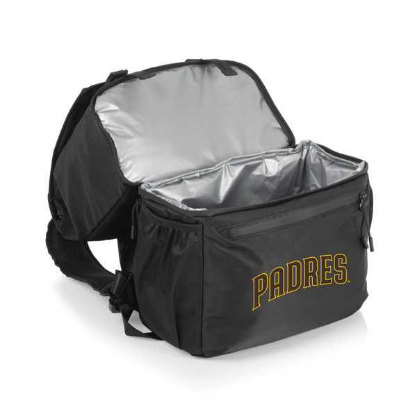 San Diego Padres Tarana Backpack Cooler (Carbon Black)