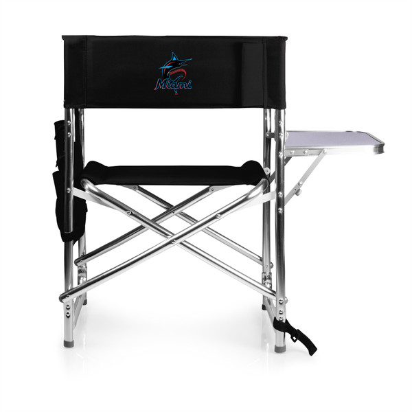 Miami Marlins Sports Chair (Black)