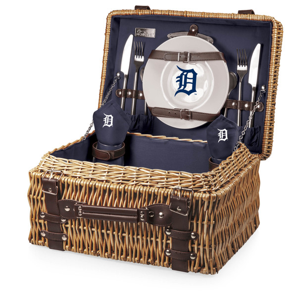 Detroit Tigers Champion Picnic Basket (Navy Blue)