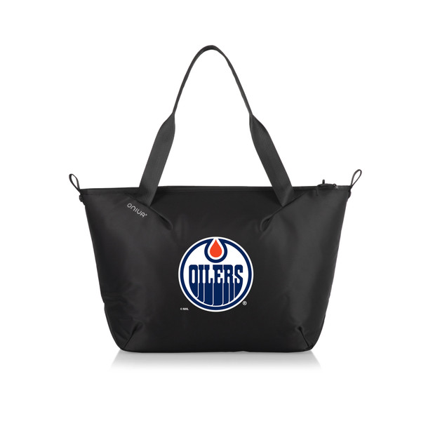 Edmonton Oilers Tarana Cooler Tote Bag, (Carbon Black)