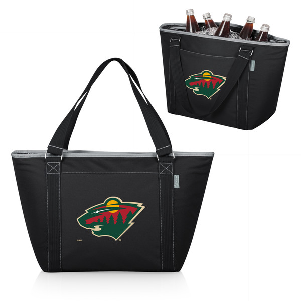 Minnesota Wild Topanga Cooler Tote Bag, (Black)