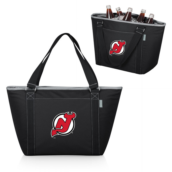New Jersey Devils Topanga Cooler Tote Bag, (Black)