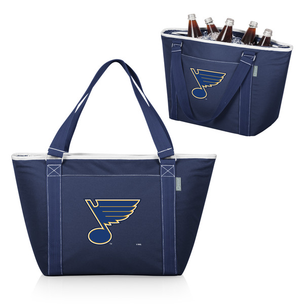 St Louis Blues Topanga Cooler Tote Bag, (Navy Blue)