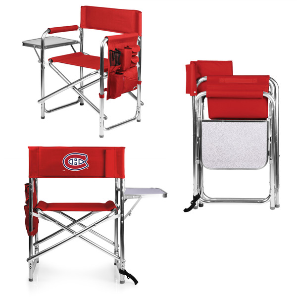 Montreal Canadiens Sports Chair, (Red)