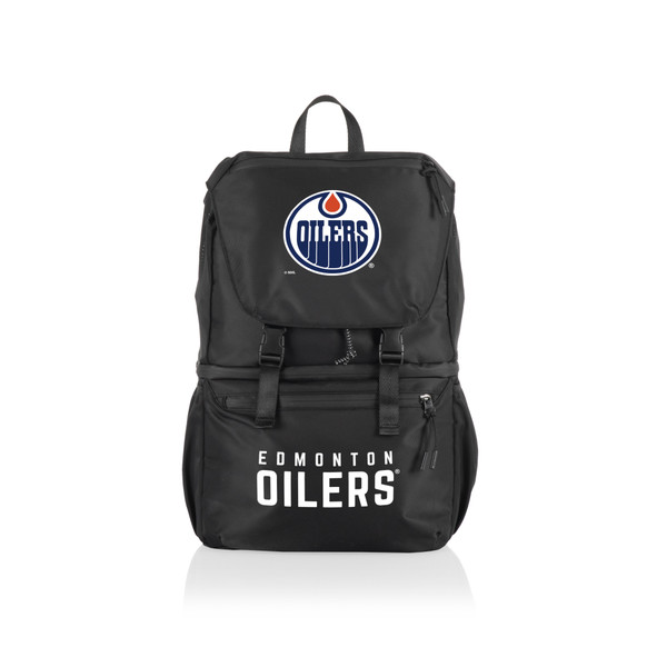 Edmonton Oilers Tarana Backpack Cooler, (Carbon Black)