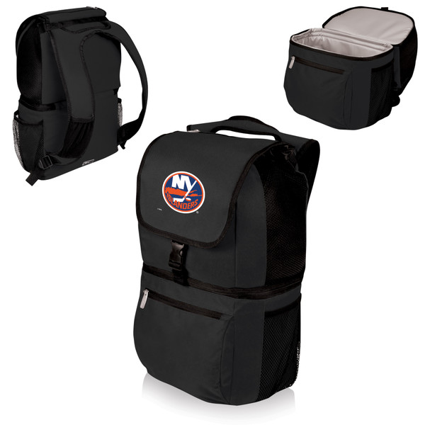 New York Islanders Zuma Backpack Cooler, (Black)