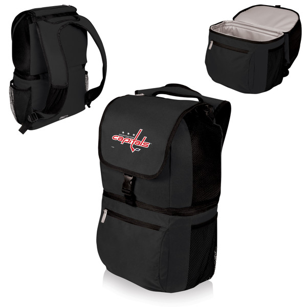 Washington Capitals Zuma Backpack Cooler, (Black)