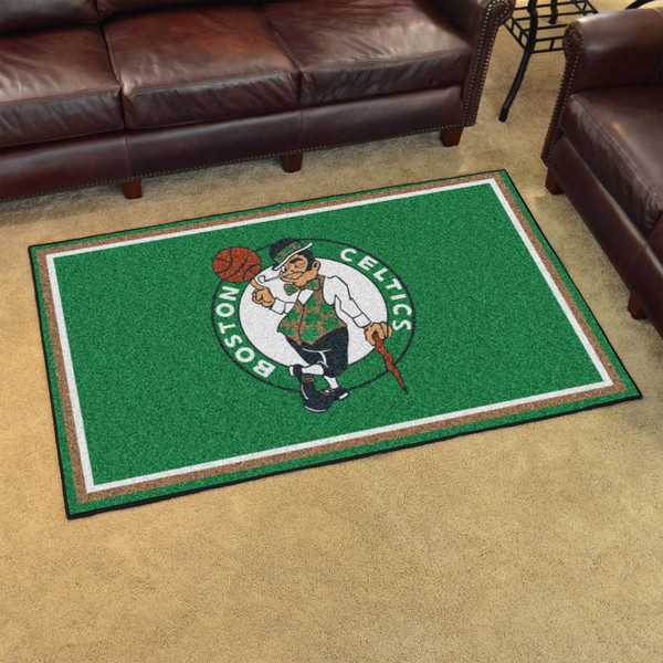 NBA - Boston Celtics 4x6 Rug 44"x71"