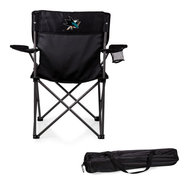 San Jose Sharks PTZ Camp Chair, (Black)