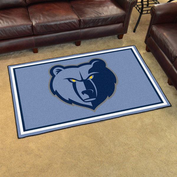 NBA - Memphis Grizzlies 4x6 Rug 44"x71"