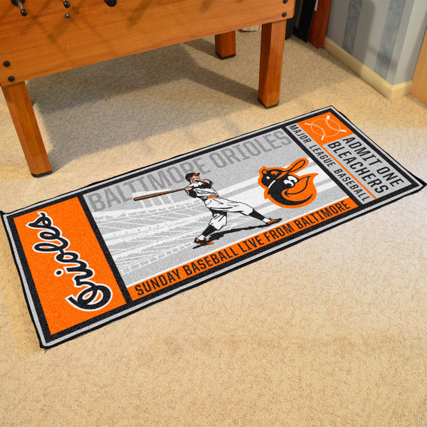 Retro Collection - 1975 Baltimore Orioles Ticket Runner