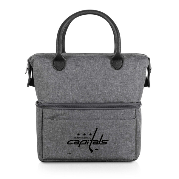 Washington Capitals Urban Lunch Bag Cooler, (Gray with Black Accents)