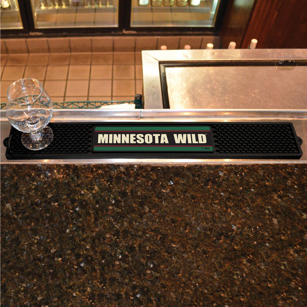 NHL - Minnesota Wild Drink Mat 3.25"x24"